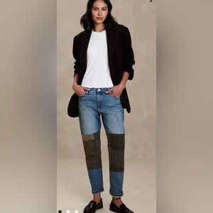 Banana Republic Patchwork Jeans